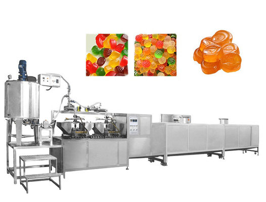 Automatische gummiartige Süßigkeits-Herstellungs-Kleinkapazitätsausrüstung fournisseur