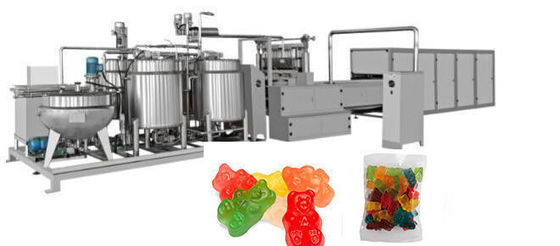 Gummiartiger Bärn-Selbstsüßigkeit, die Maschine herstellt fournisseur